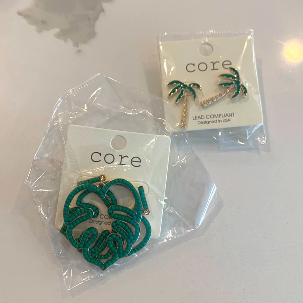 Tropical earrings